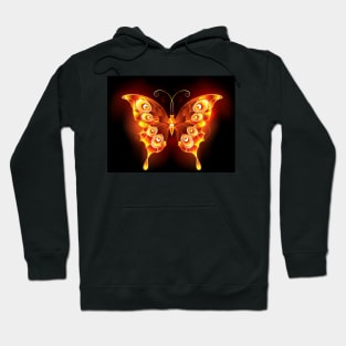 Fire Butterfly Peacock Hoodie